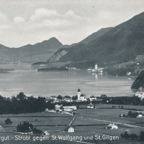 AK aus Strobl Salzburg Ansichtskarte (8812)