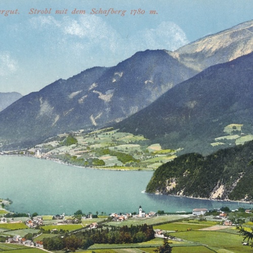 AK aus Strobl Salzburg Ansichtskarte (8813)