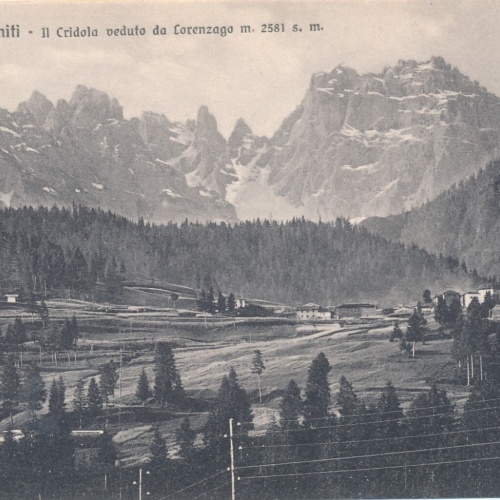 AK aus Cadore Dolomiti Italien Ansichtskarte (8832)