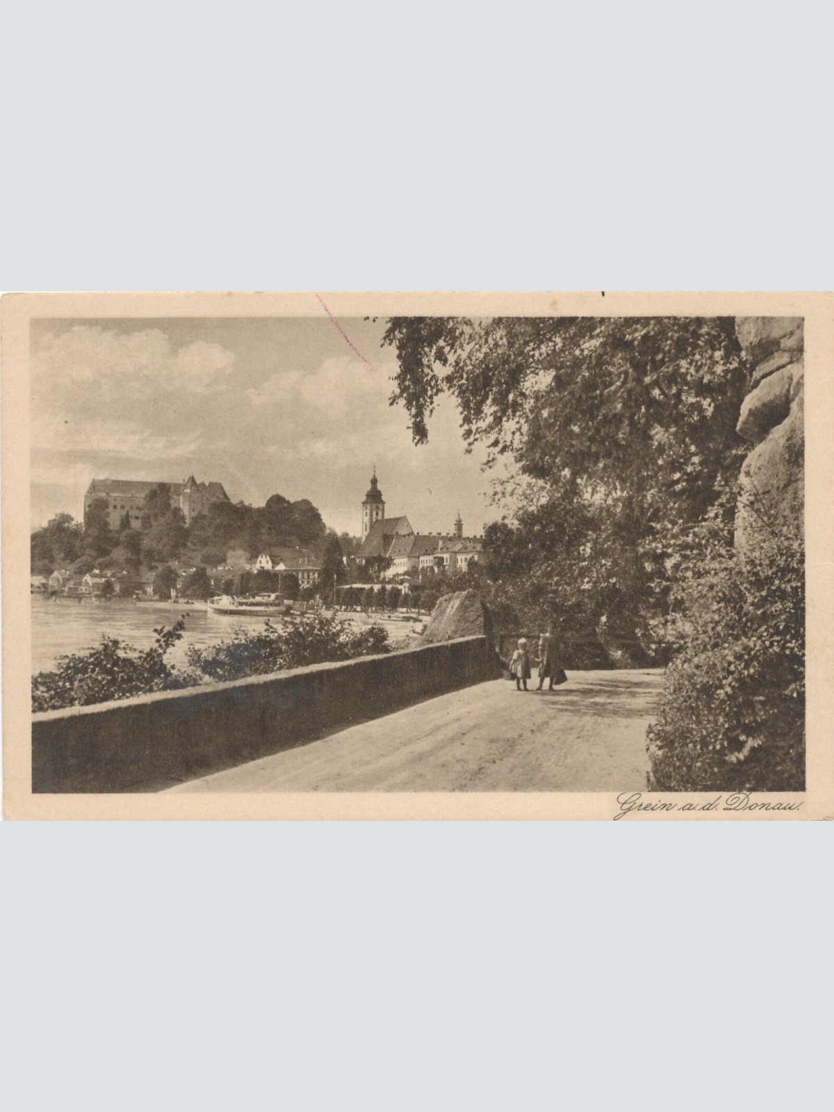 AK aus Grein an der Donau Oberösterreich Ansichtskarte (8857)