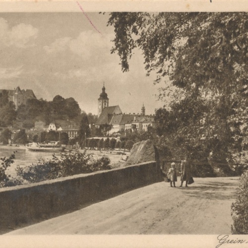 AK aus Grein an der Donau Oberösterreich Ansichtskarte (8857)