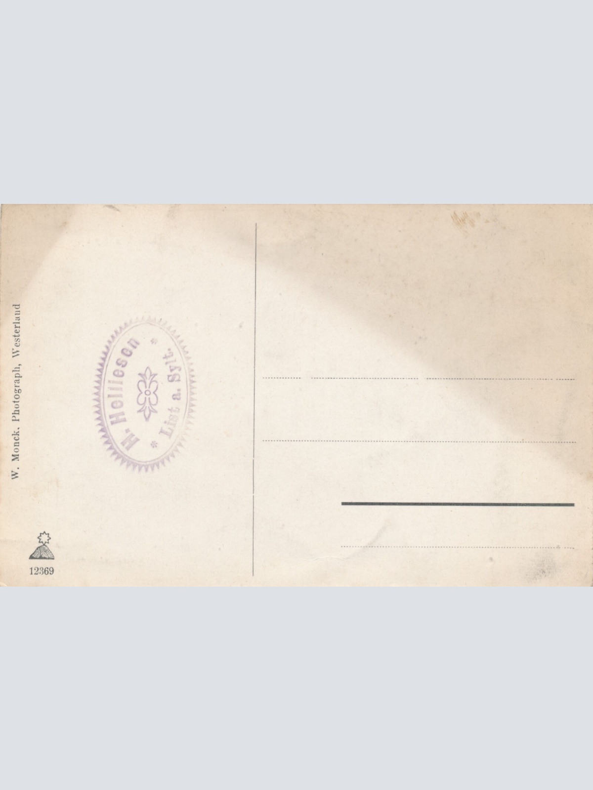 AK aus List a. Sylt Schleswig-Holstein (6823)