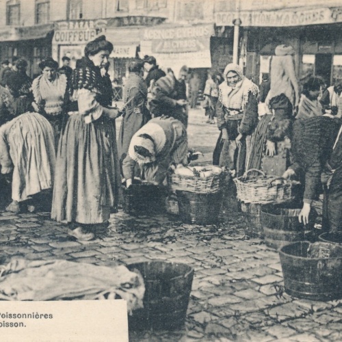 AK aus Marseille Poissonnieres Italien Ansichtskarte (8768)