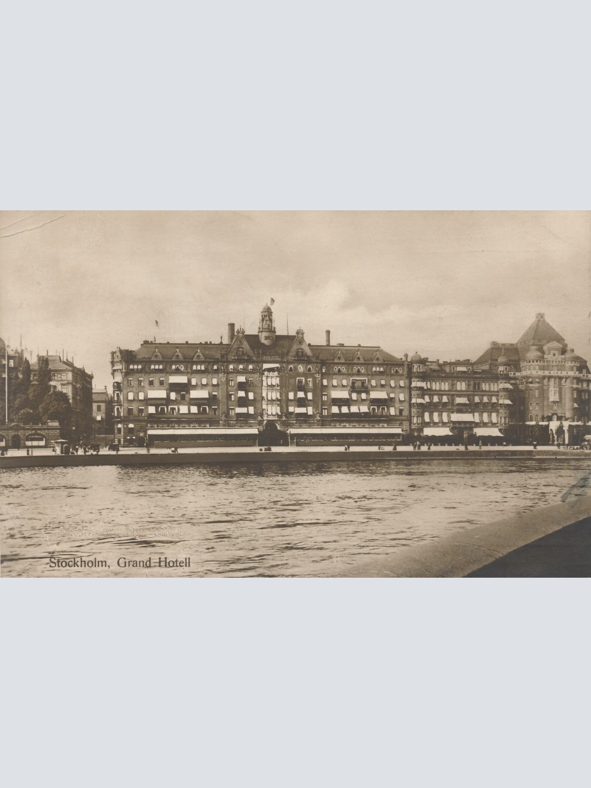 AK aus Stockholm Grand Hotell Schweden (7366)