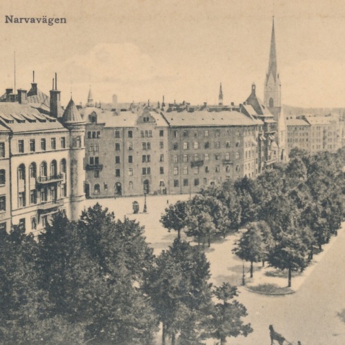 AK aus Stockholm Narvavägen Schweden (7371)