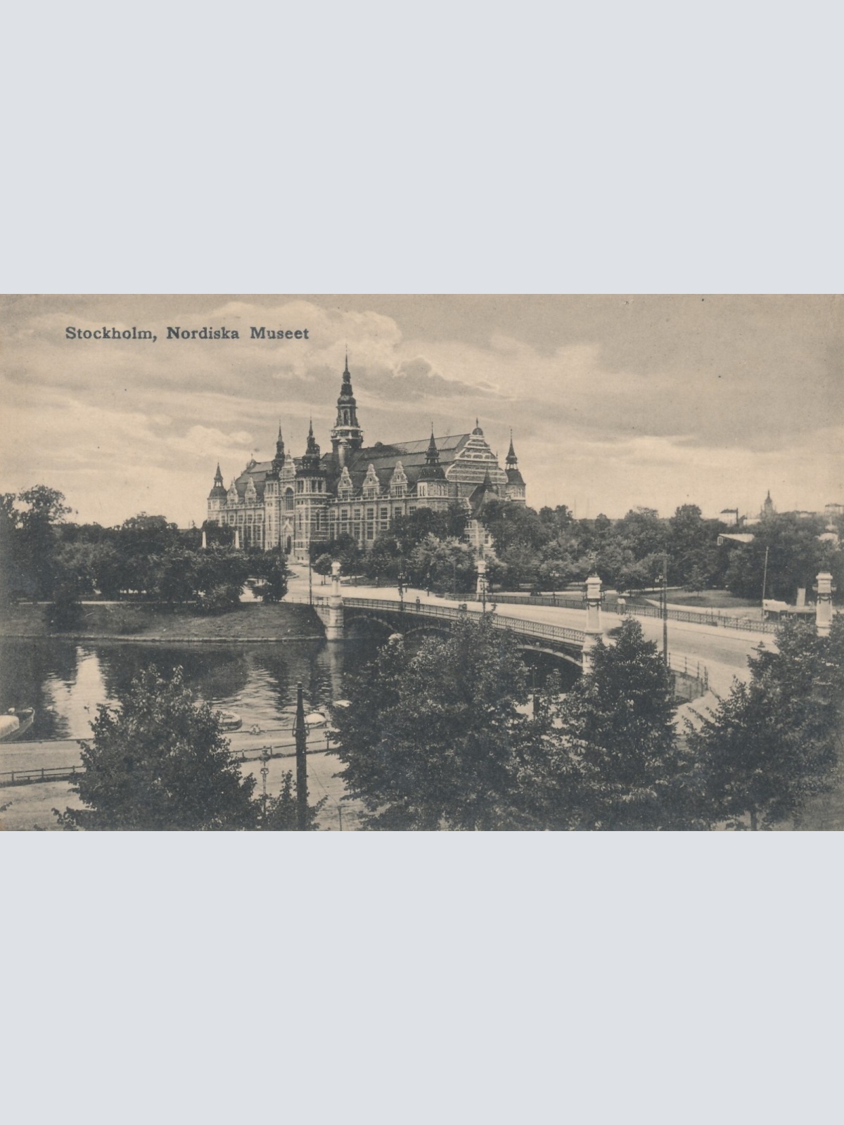 AK aus Stockholm Nordiska Museet Schweden (7380)