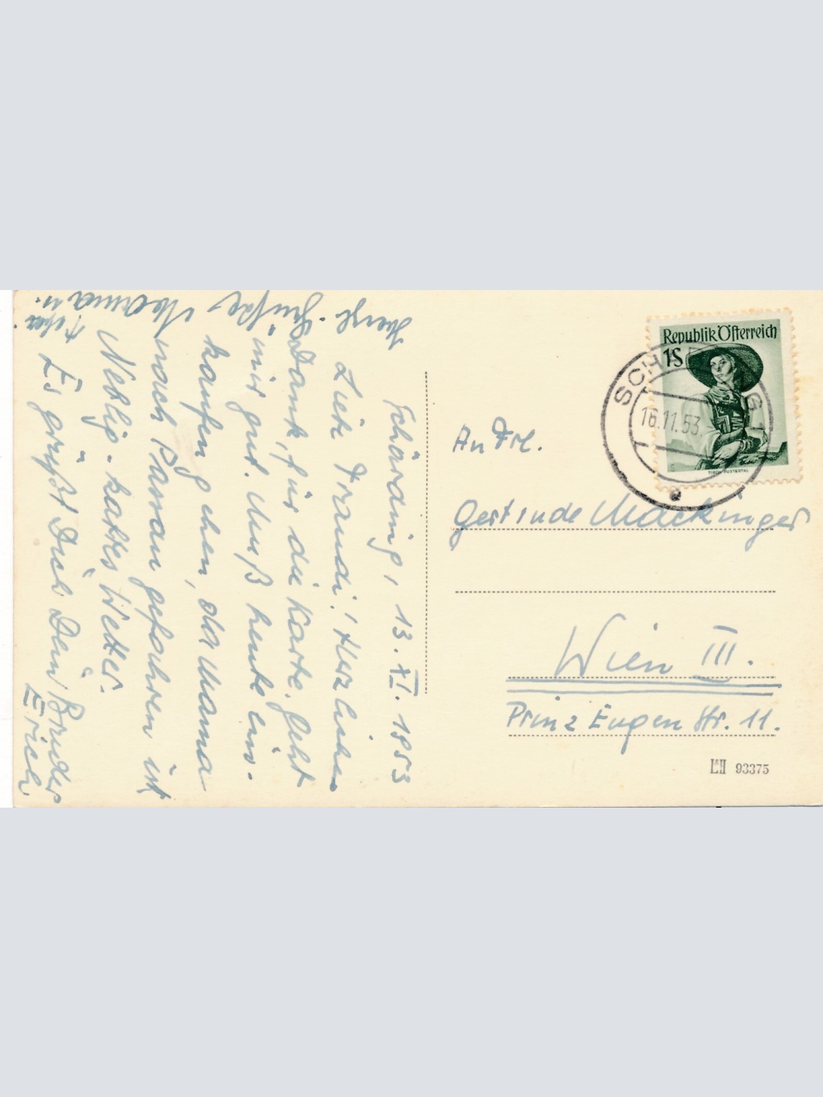 AK aus Schärding Oberösterreich Innbrücke (J10)