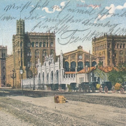 AK aus Wien Nordbahnhof Wien Ansichtskarte (8794)
