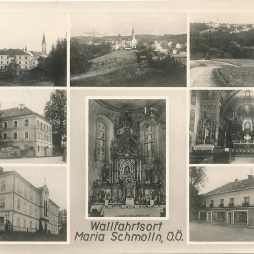 AK aus Maria Schmolln Oberösterreich Wallfahrtsort Mehrbildkarte(J5)