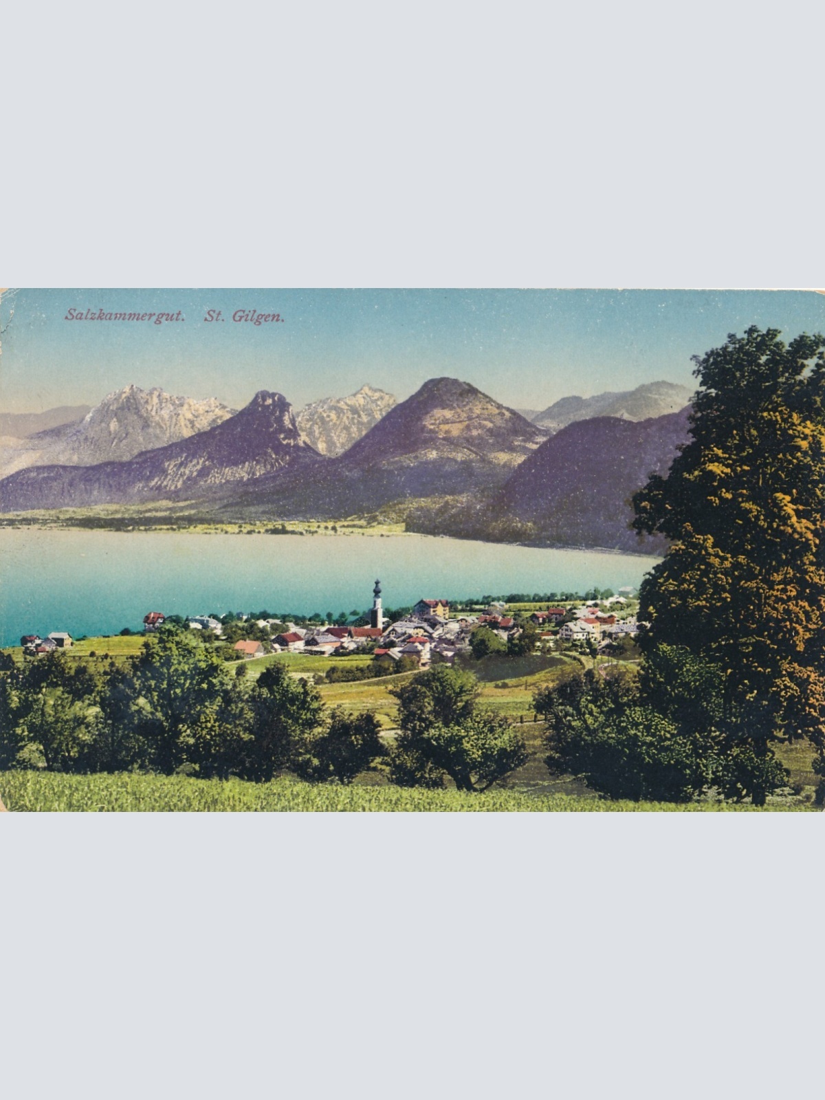 AK aus St.Gilgen Salzburg Ansichtskarte (8801)