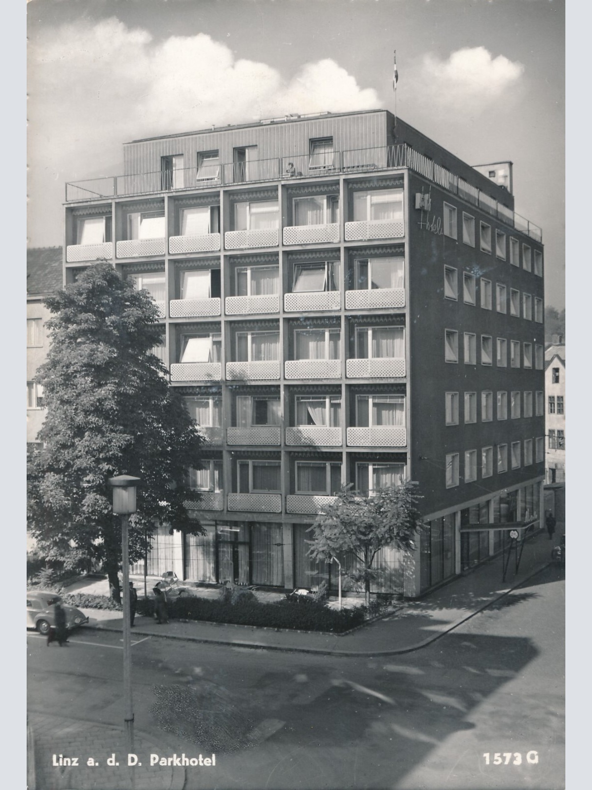 AK aus Linz Oberösterreich Parkhotel (J8)