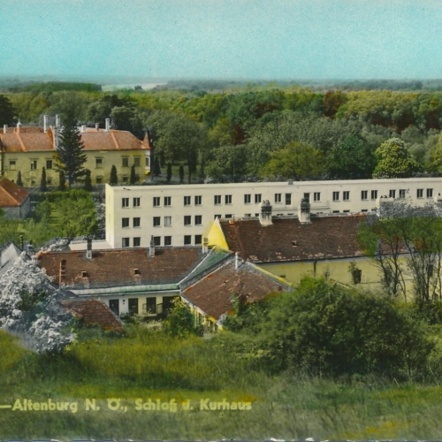 AK aus Bad Deutsch Altenburg mit Schloss Niederösterreich Ansichtskarte (8783)