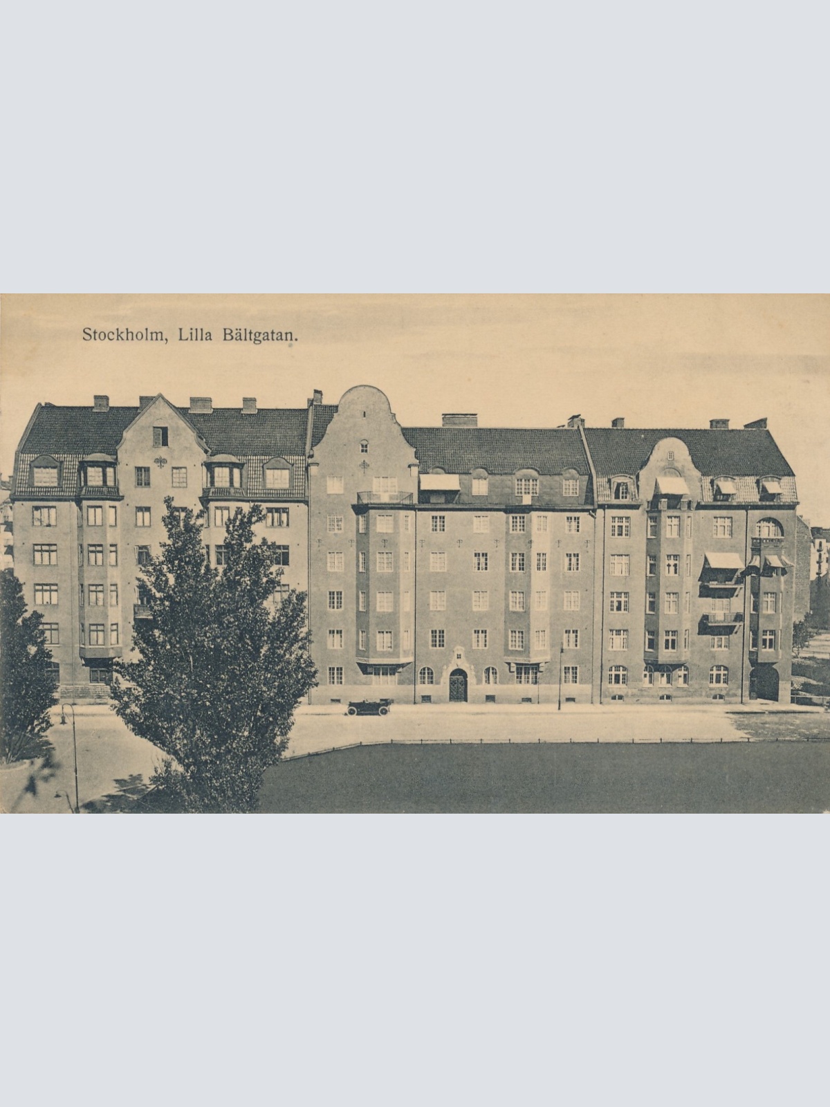 AK aus Stockholm Lilla Bältgatan Schweden (7351)