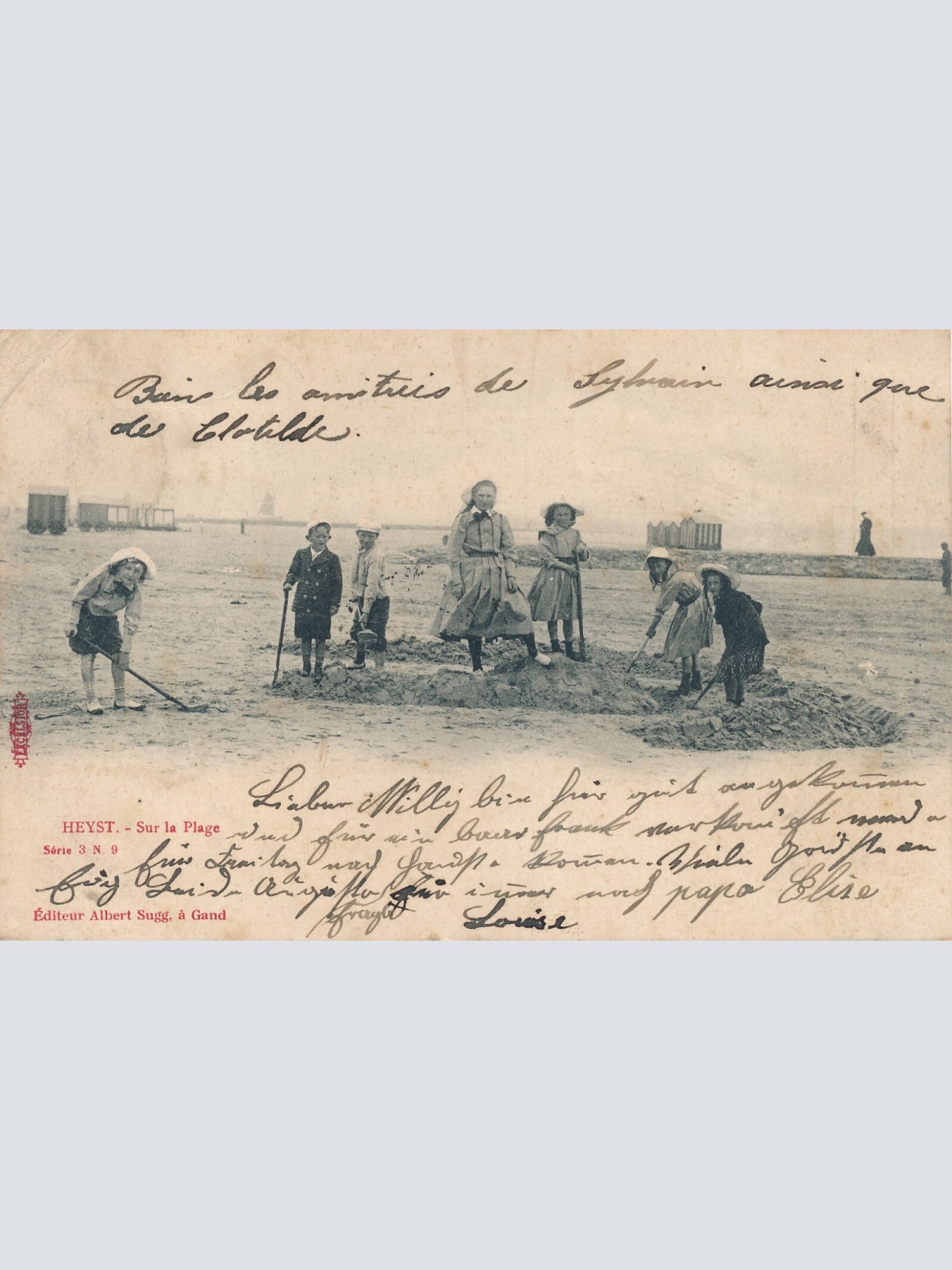 AK aus Heyst am Strand Belgien (9144)