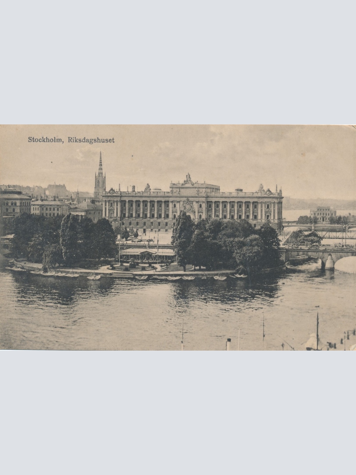 AK aus Stockholm Riksdagshuset Schweden (7388)