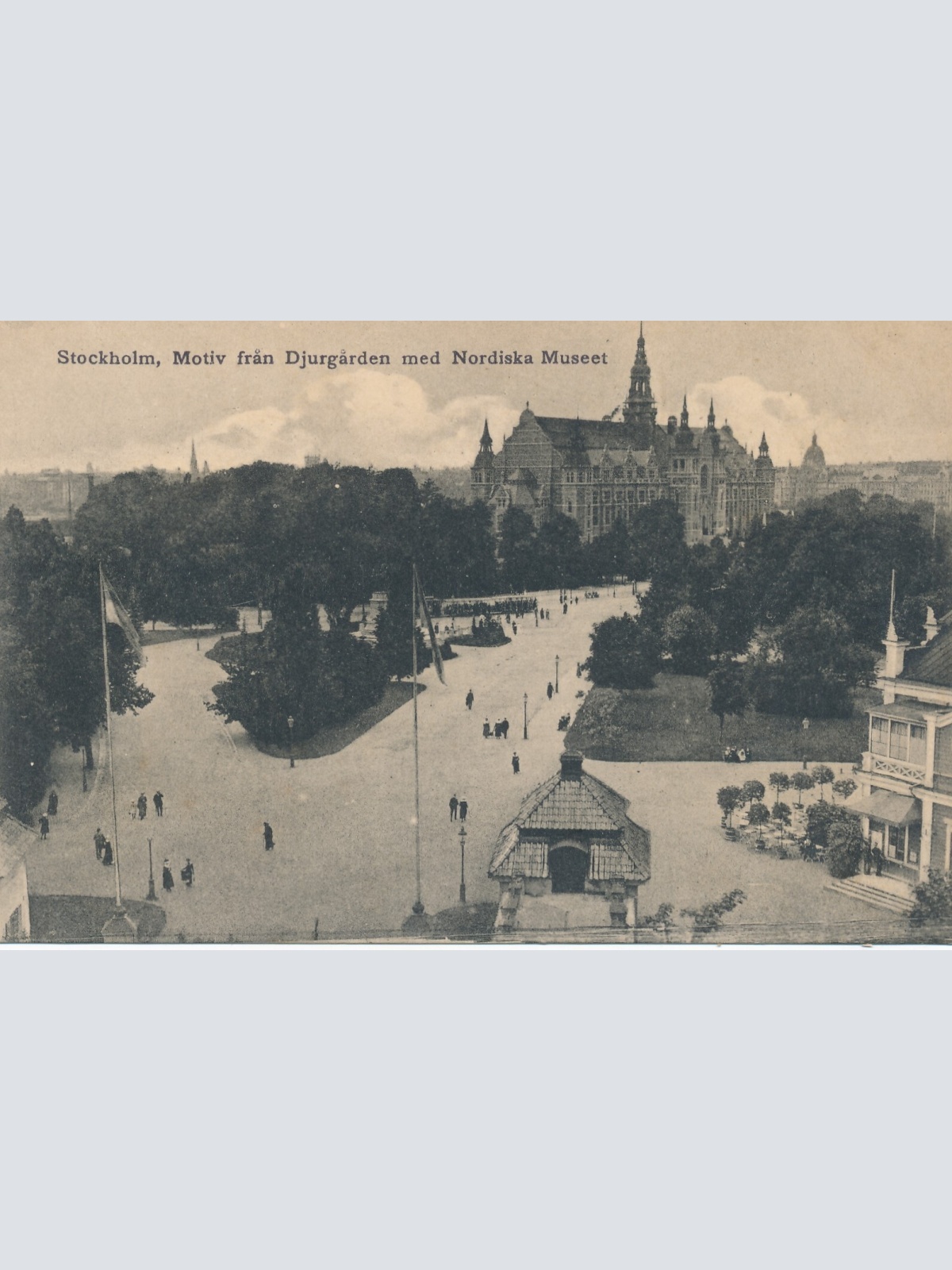 AK aus Stockholm Drujurgarden Schweden (7370)