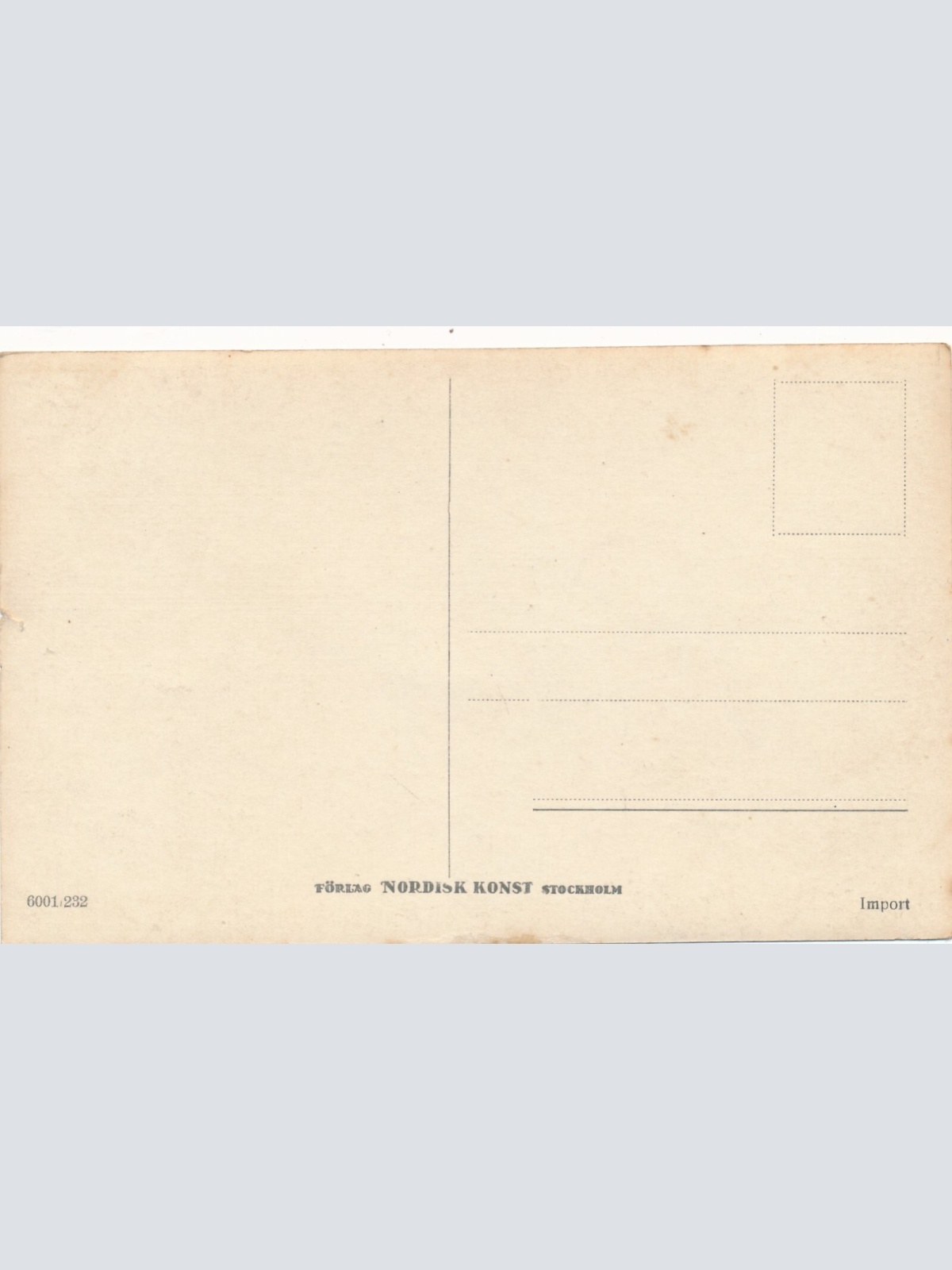 AK aus Stockholm Östermalms Högre Reallaroverk Schweden (7376)