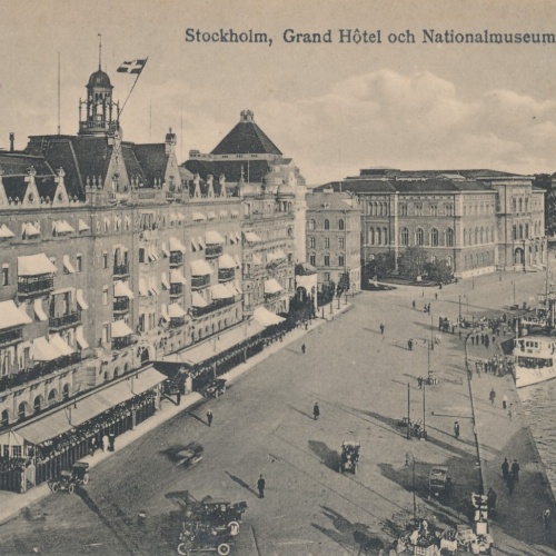 AK aus Stockholm Grand Hotell Schweden (7367)