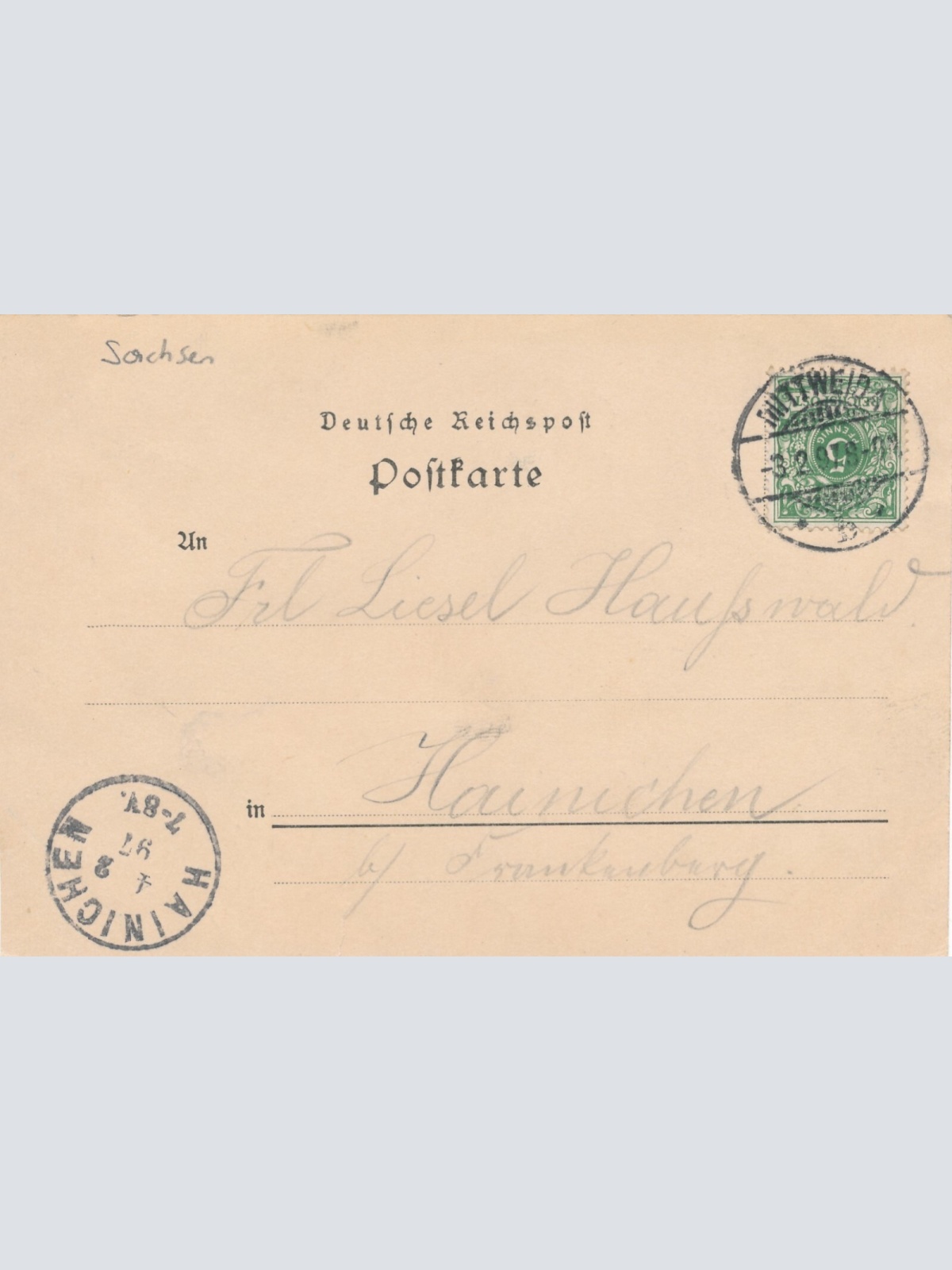 AK gruss aus Mittweida Sachsen Ansichtskarte (9200)