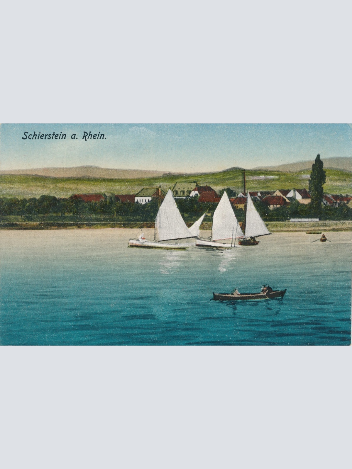 AK aus Schierstein am Rhein Hessen Ansichtskarte (9205)