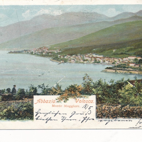 AK aus Volosca Monte Maggiore Kroatien Ansichtskarte (9186)