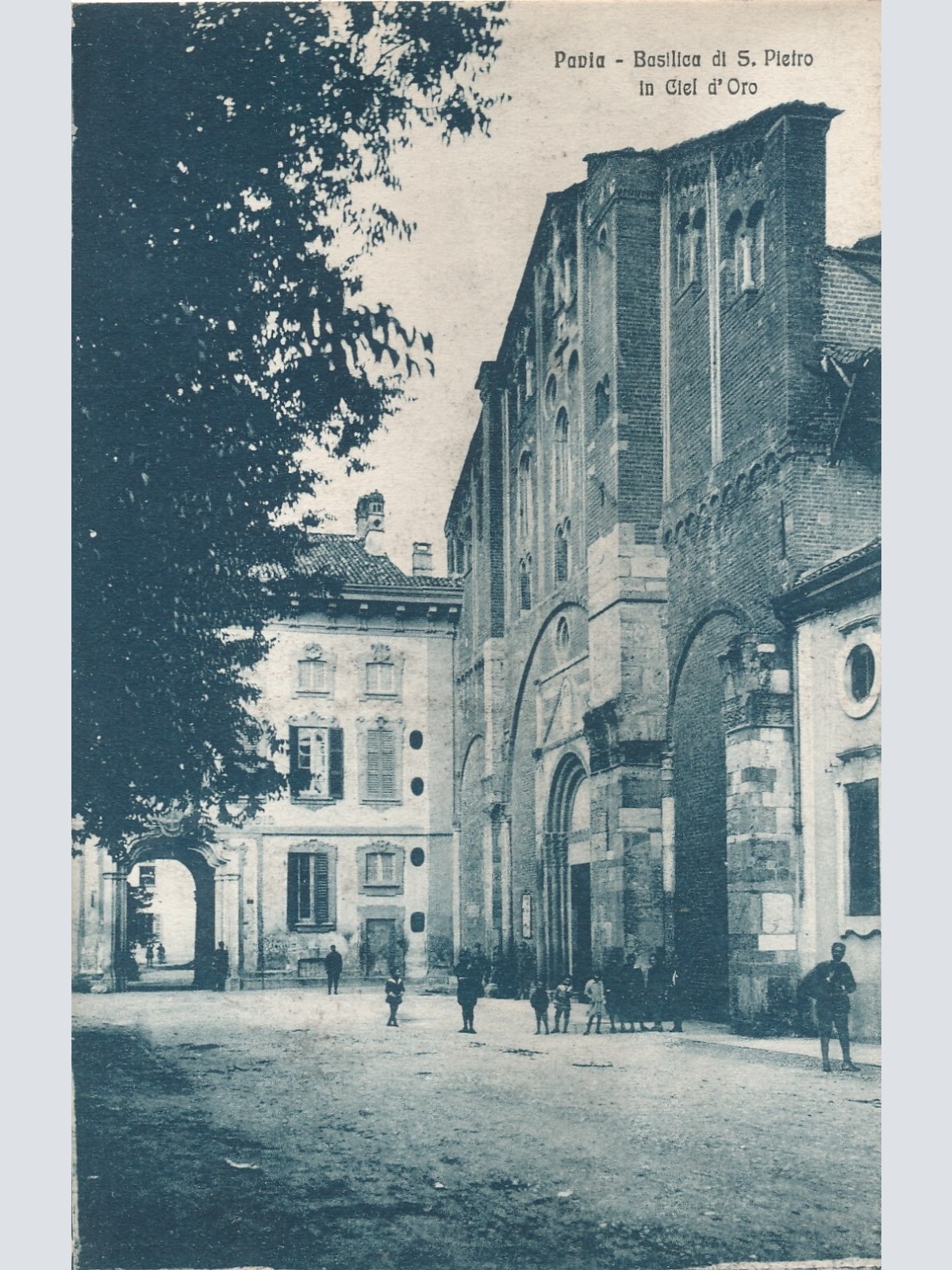 AK aus Pavia Basilica di S. Pietro Italien Ansichtskarte (9190)