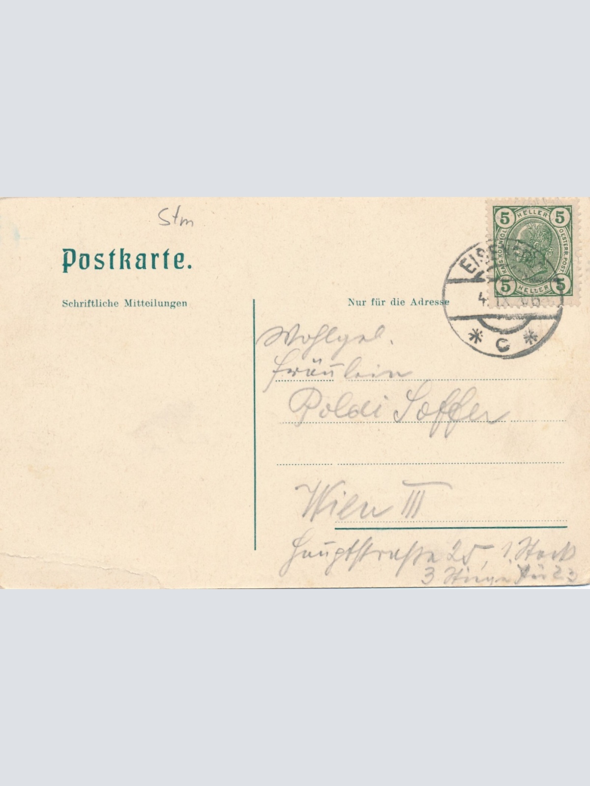 AK aus Eisenerz Erzbergabbau während Sprengzeit Steiermark Ansichtskarte (9229)