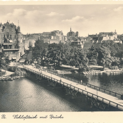 AK aus Königsberg mit Brücke Bayern Ansichtskarte (9212)