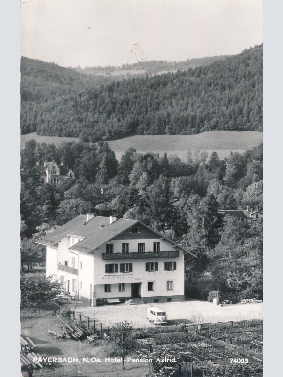 AK aus Payerbach Niederösterreich  Hotel-Pension Astrid (J58)