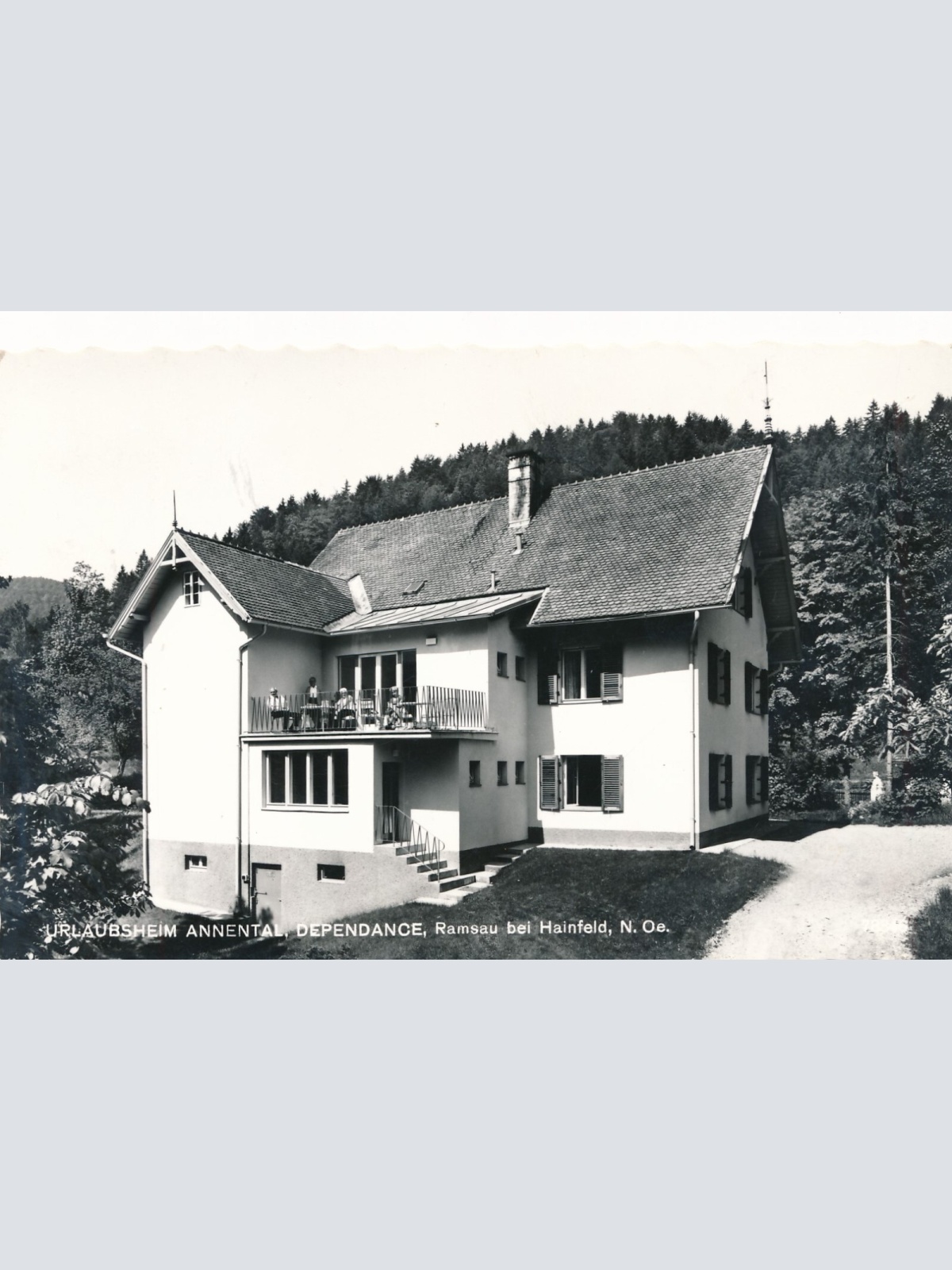 AK aus Ramsau bei Hainfeld Niederösterreich Urlaubsheim Annental (J60)