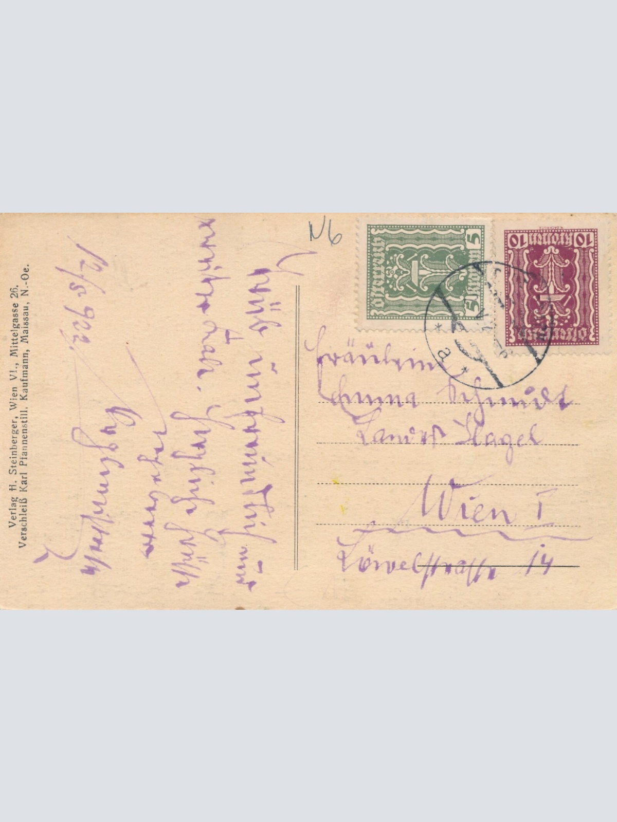 AK aus Maissau Niederösterreich (J61)