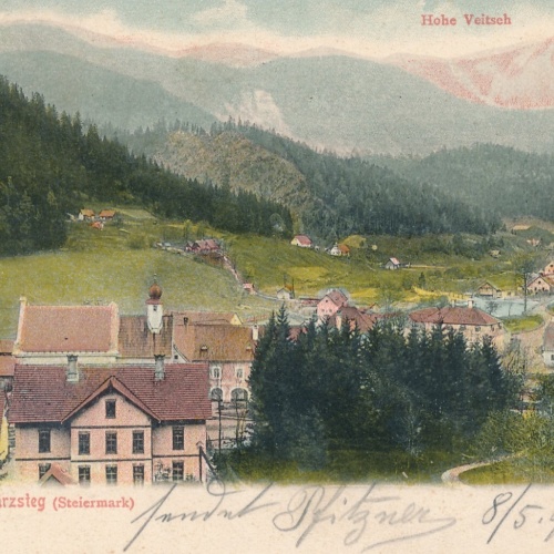 AK aus Mürzsteg hohe Veitsch Steiermark Ansichtskarte (9078)