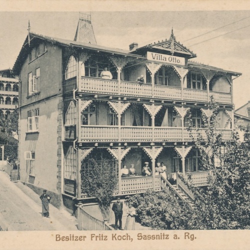 AK aus Sassnitz Fritz Koch Mecklenburg - Vorpommern Ansichtskarte (9066)