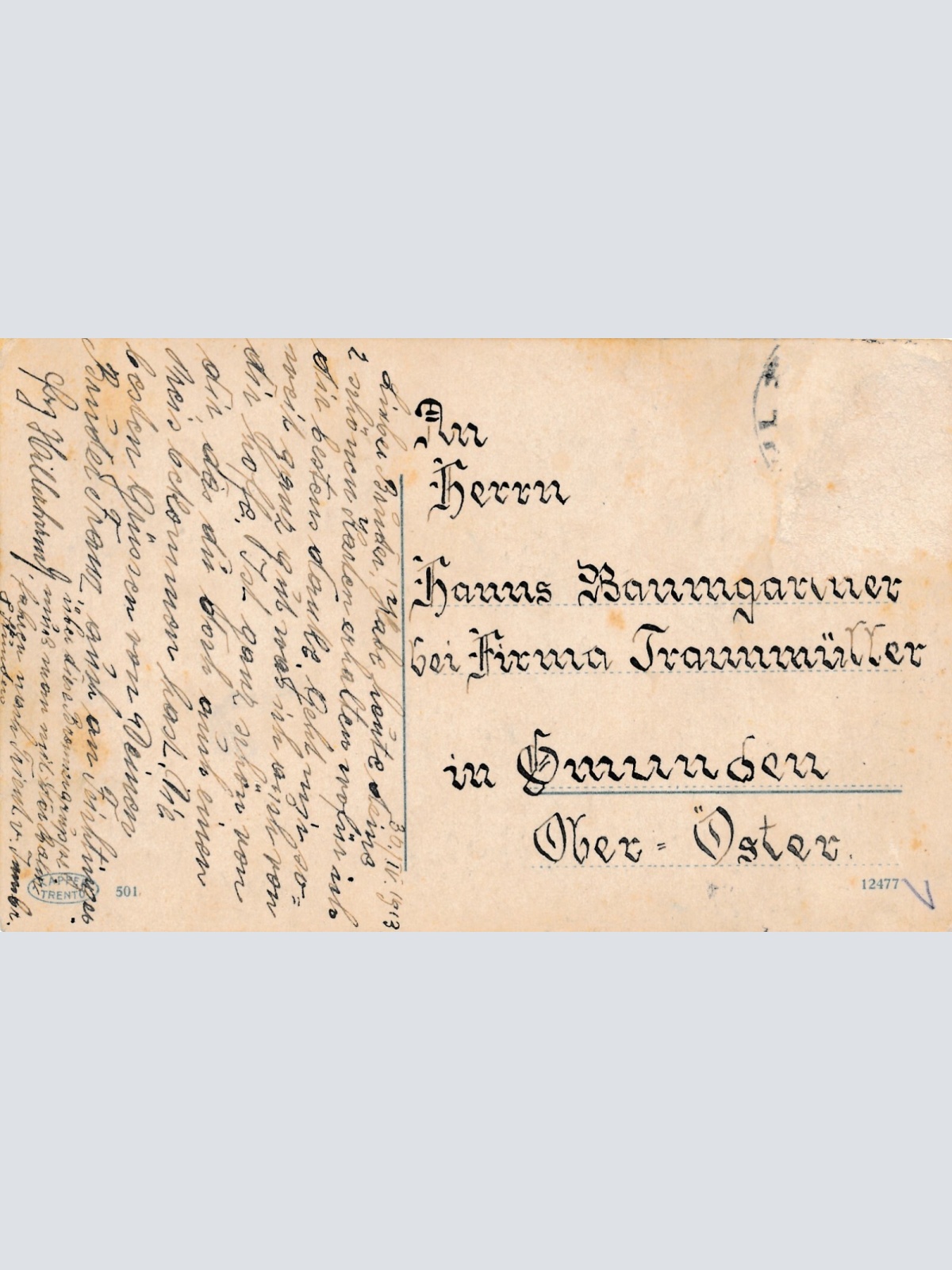 AK gruppo di Brenta Italien Ansichtskarte (9389)