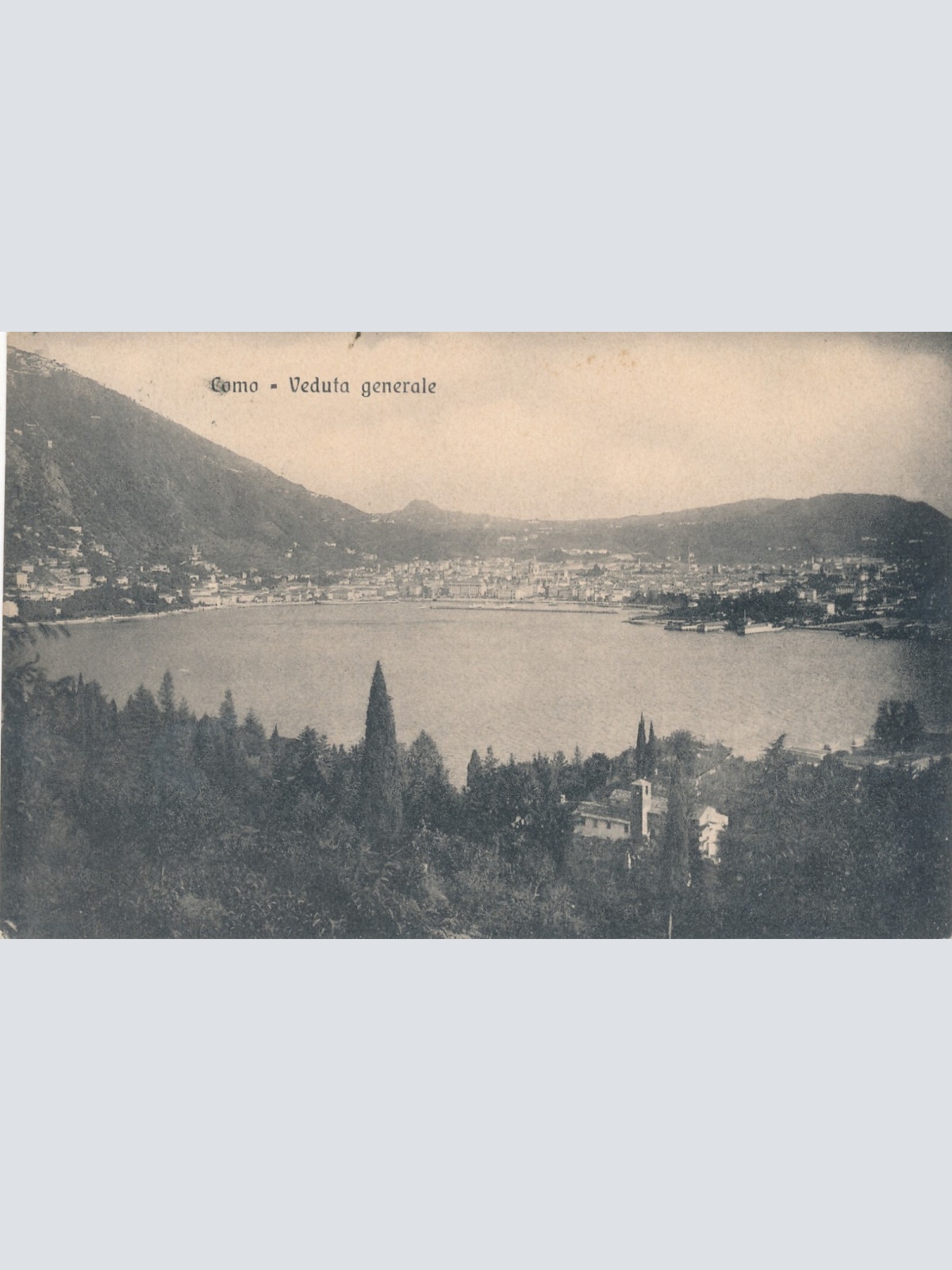 AK aus Como Veduta generale Italien Ansichtskarte (9391)
