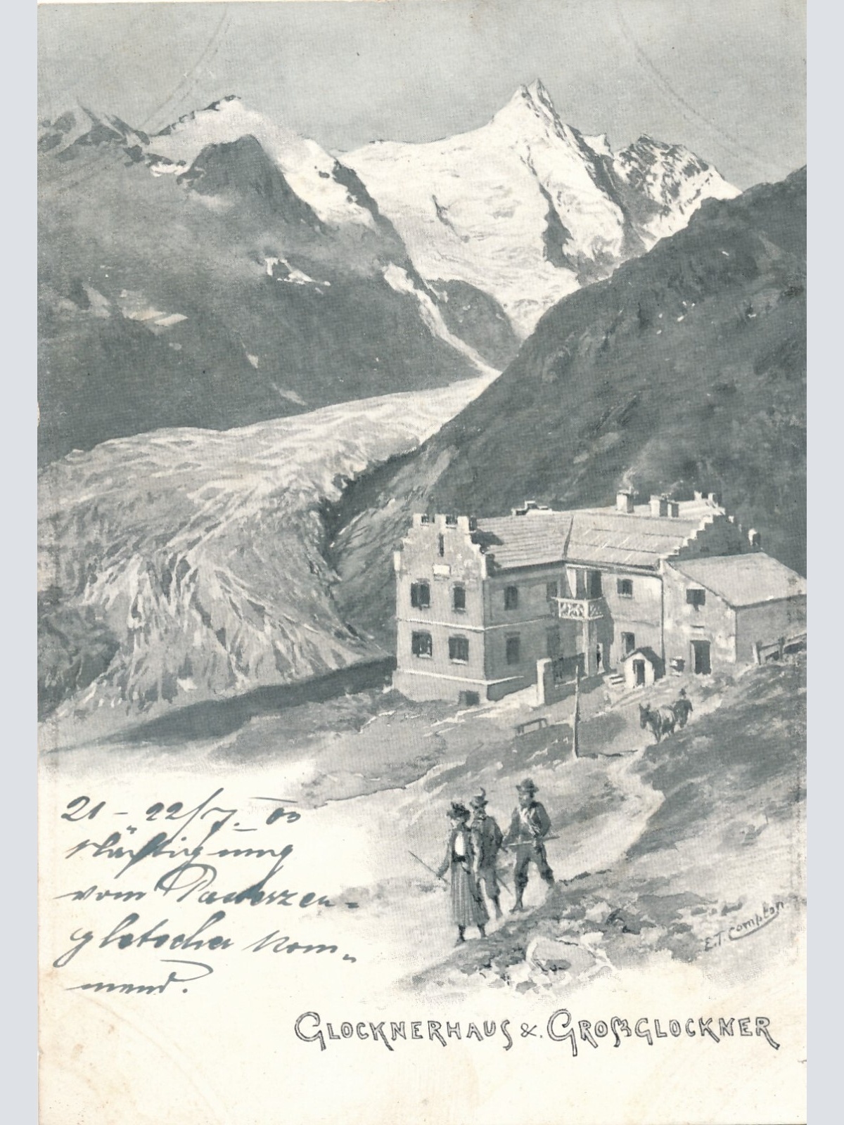 AK vom Großglockner Kärnten Ansichtskarte (9088)