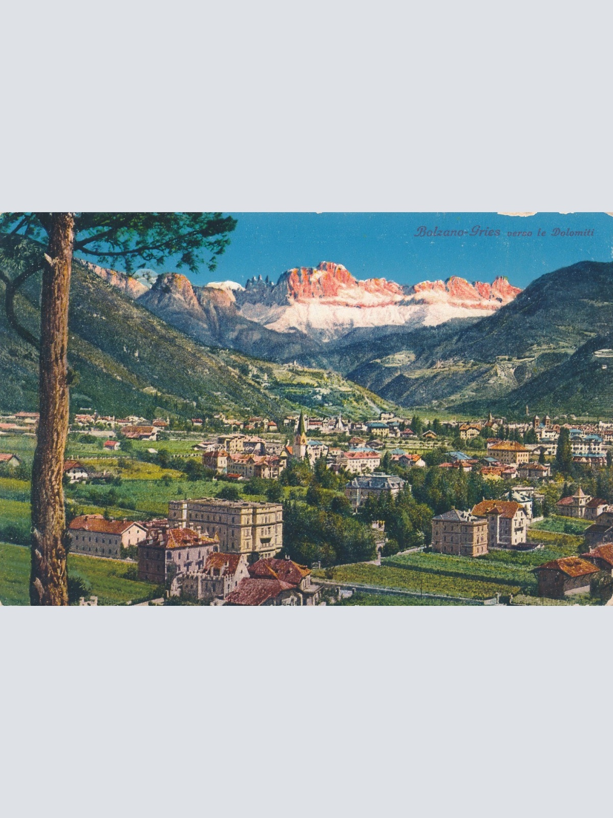 AK aus Bozen - Bolzano - Gries Italien Ansichtskarte (9395)