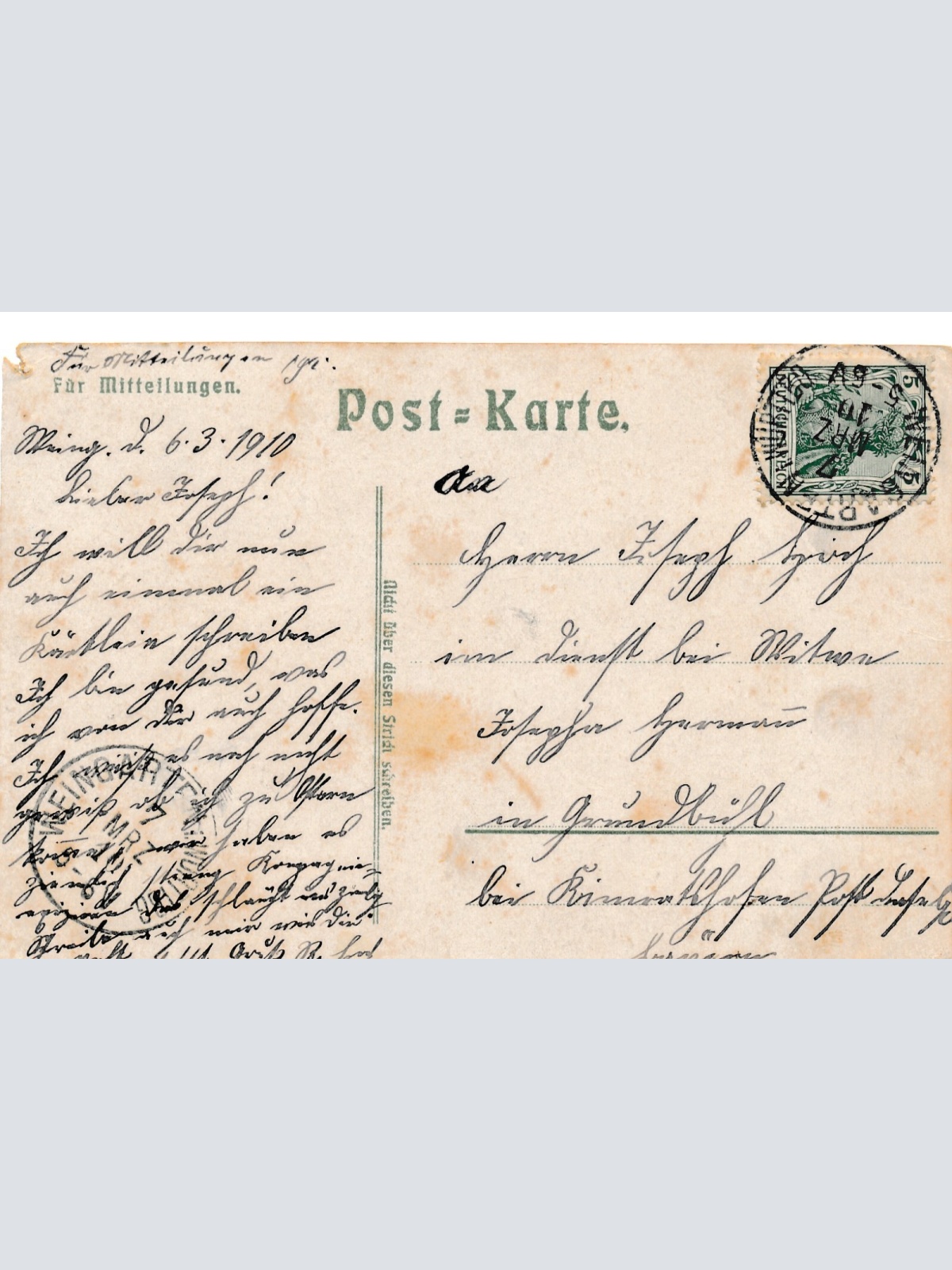 Litho - Karte Alarm Soldaten in Panik (9133)