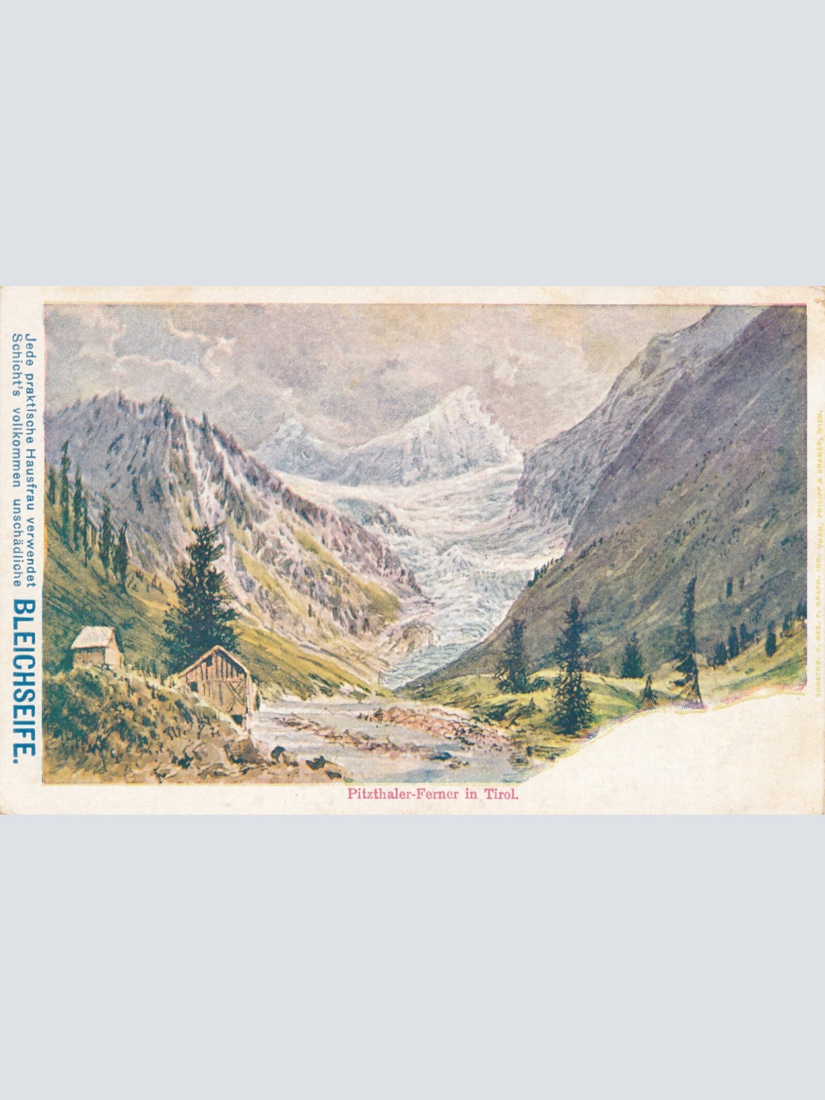 AK Pitzhaler Ferner Tirol Ansichtskarte (9371)