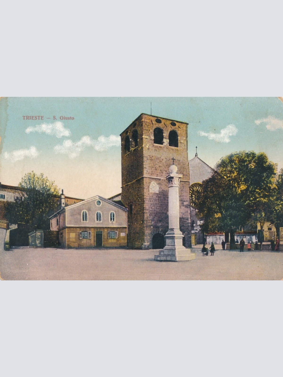 AK aus Trieste S. Giusto Italien Ansichtskarte (9398)