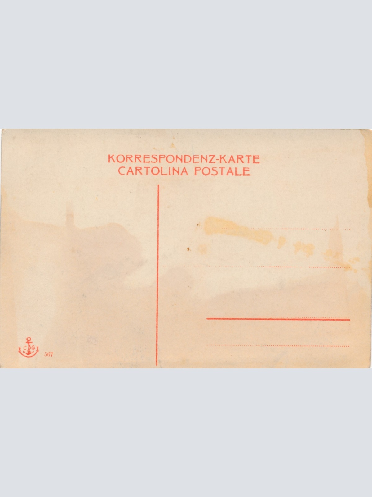 AK aus Trieste S. Giusto Italien Ansichtskarte (9398)