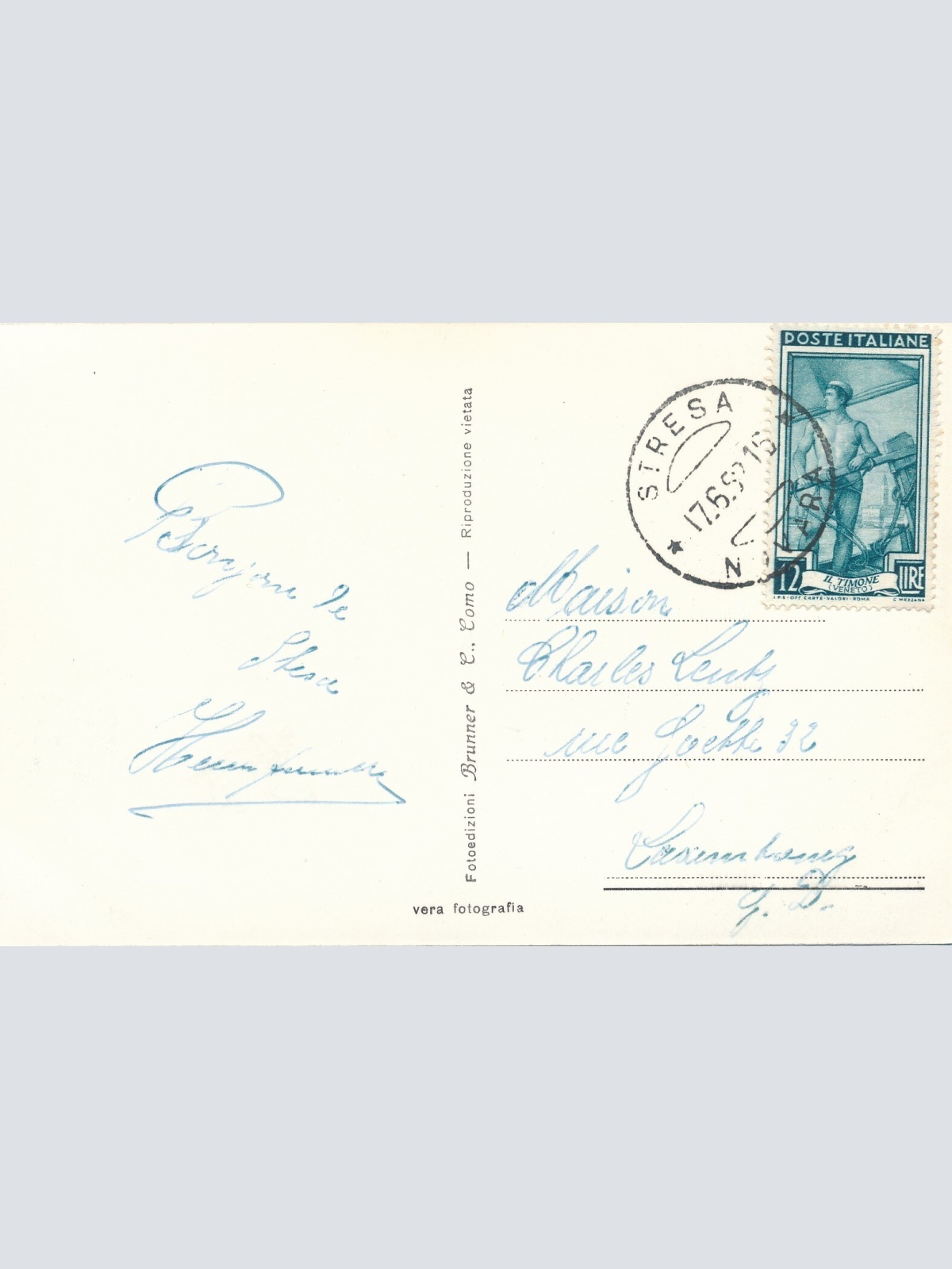 AK aus Isola Bella Italien Ansichtskarte (9400)