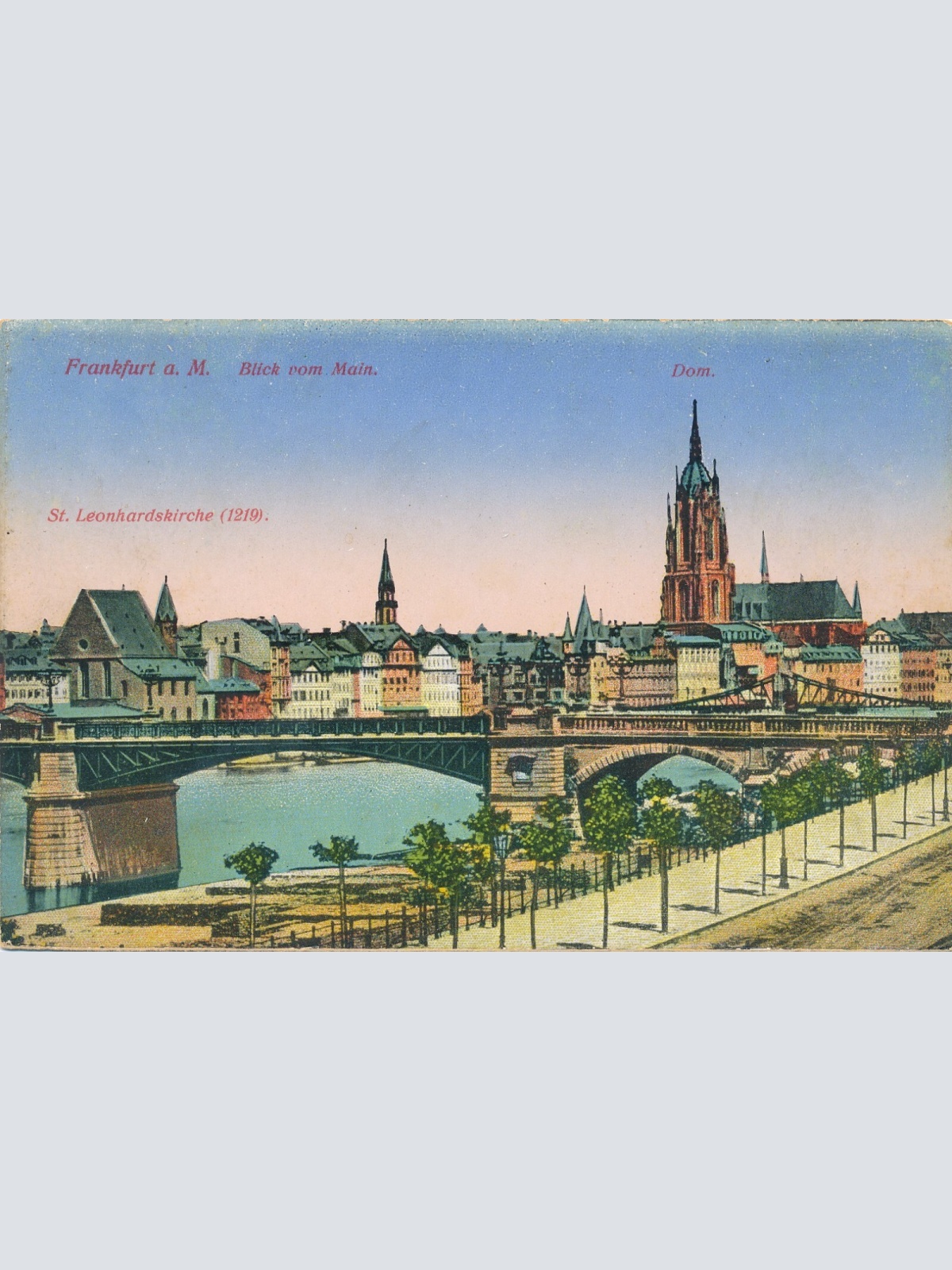 AK aus Frankfurt Hessen Ansichtskarte (9403)