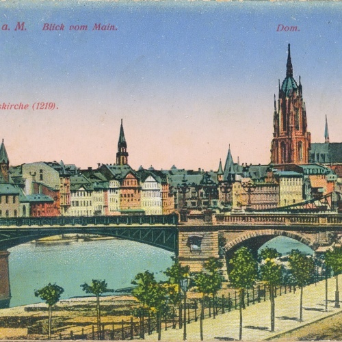 AK aus Frankfurt Hessen Ansichtskarte (9403)