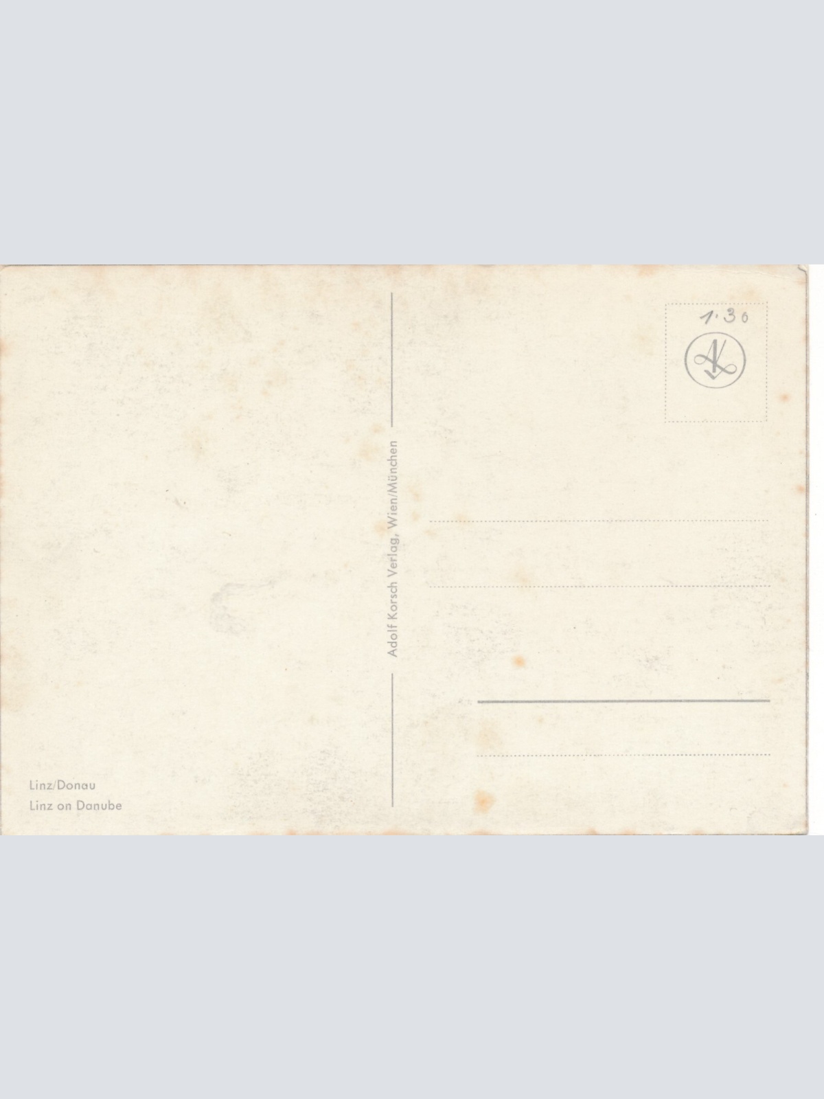 AK aus Linz an der Donau Oberösterr. Ansichtskarte (9002)