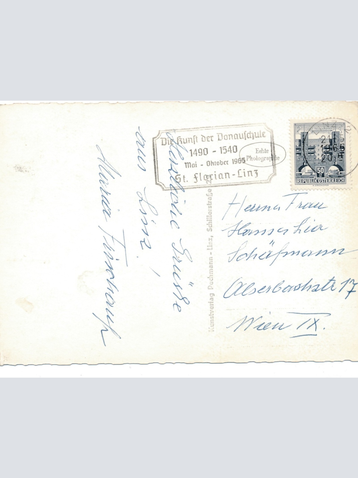 AK aus Linz an der Donau Maria Empfängnisdom Oberösterr. Ansichtskarte (8990)