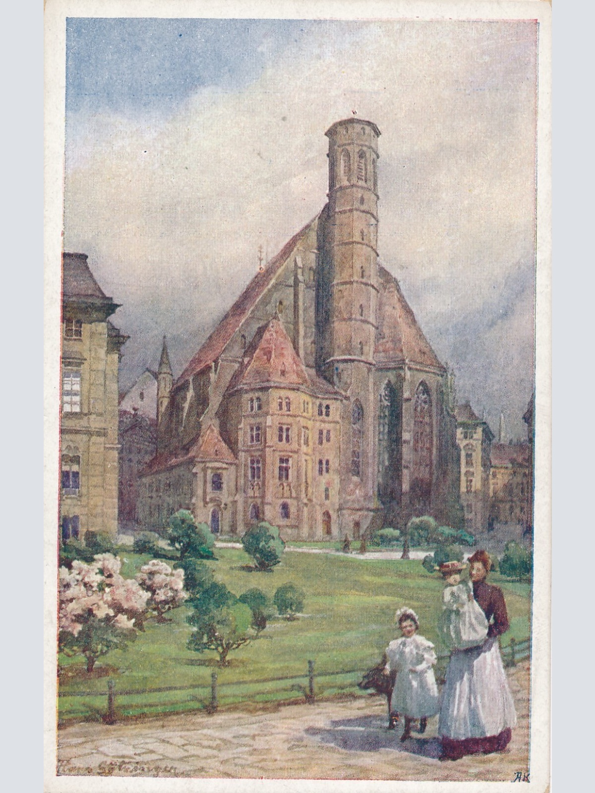 AK, Wien, Minoritenkirche (S2364)