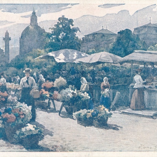 AK, Wien, Naschmarkt (S2366)