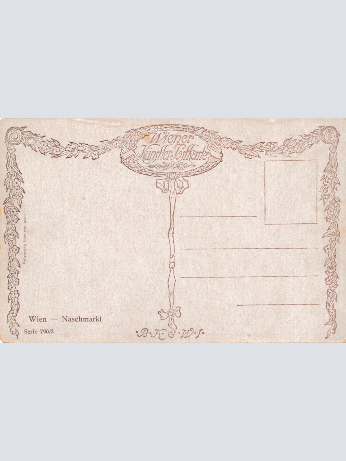 AK, Wien, Naschmarkt (S2366)