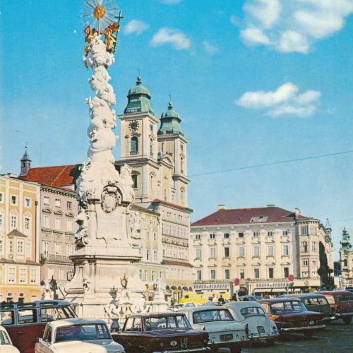 AK aus Linz an der Donau Hauptplatz Oberösterr. Ansichtskarte (9038)